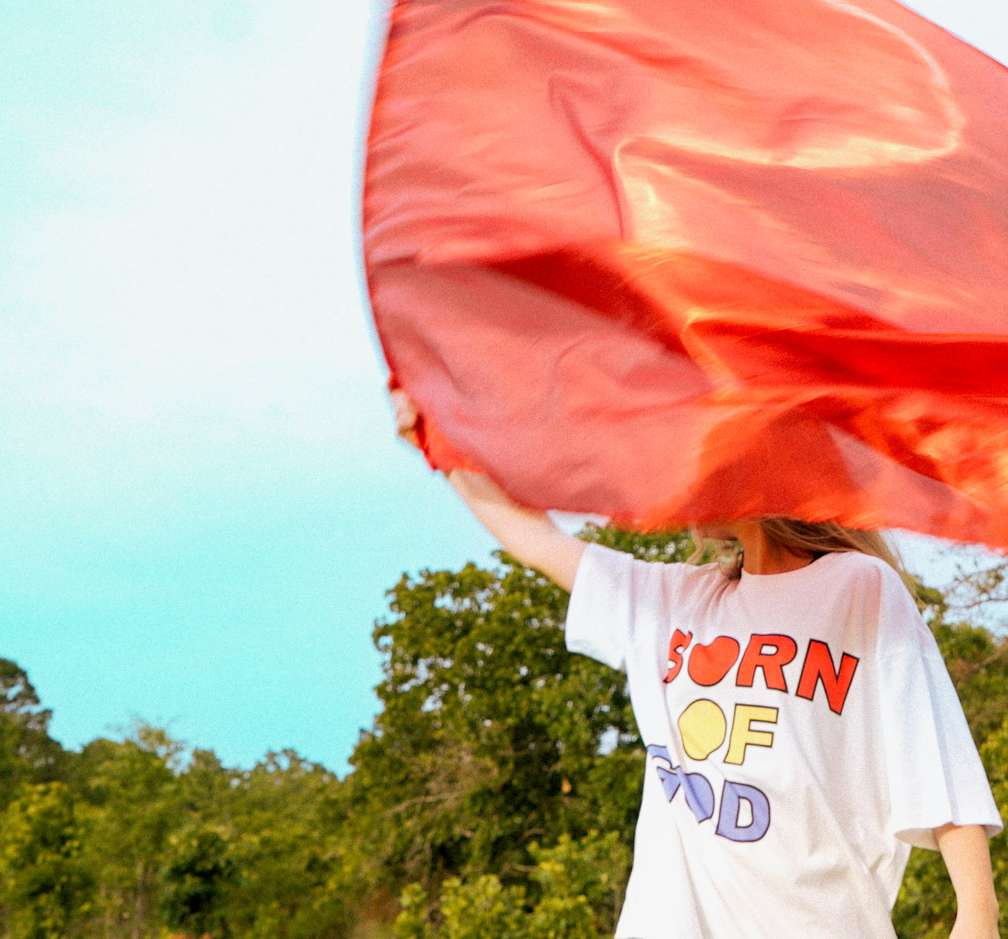 "Born of God" Classic Oversized Tee