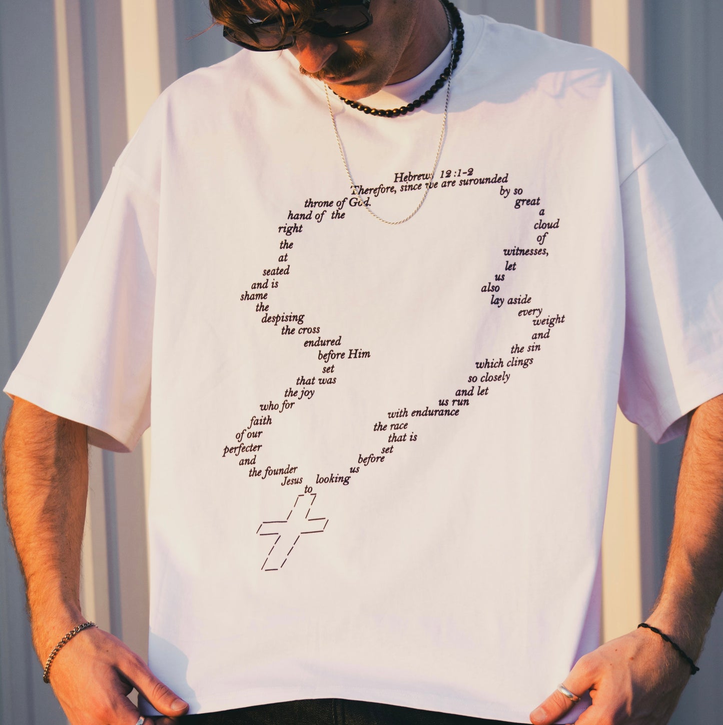 Hebrews 12 Chain Tee