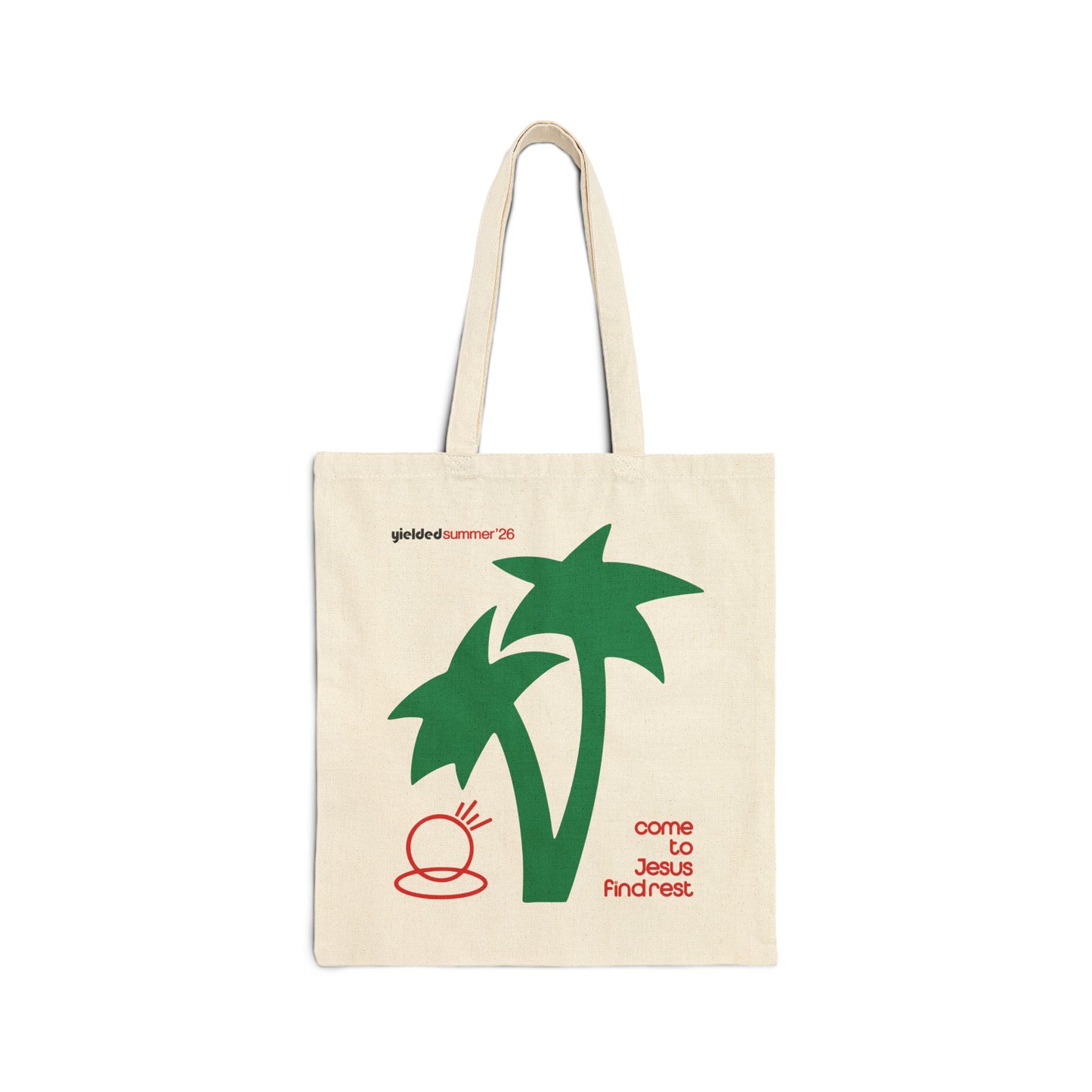 Come to Jesus Canvas Tote