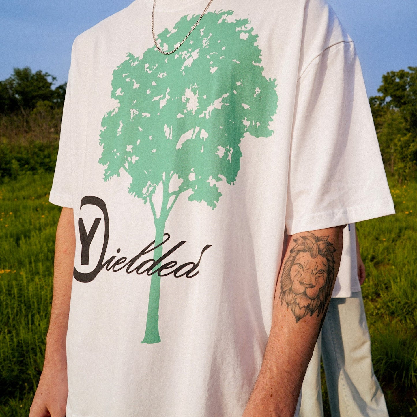 "Yielded Connection" Classic Oversized Tee
